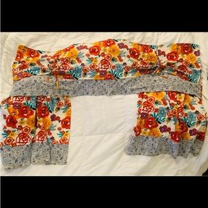 Pioneer woman, flea market curtain set